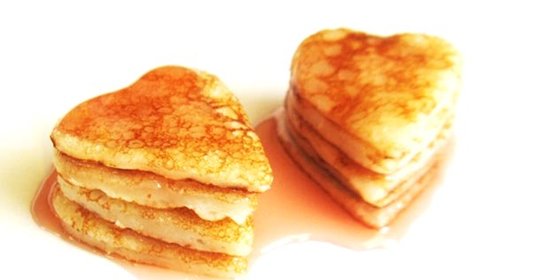 Блины на кефире с кипятком