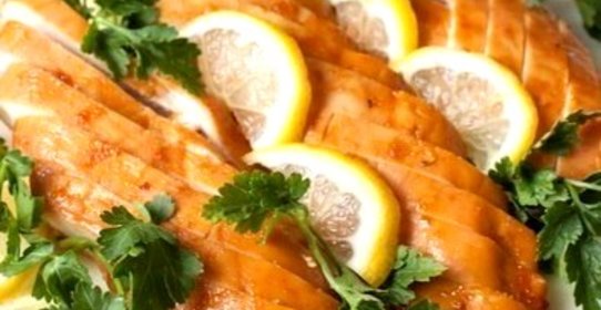 Кисло-сладкие куриные грудки