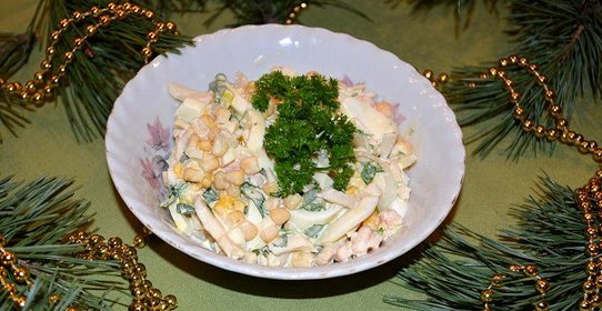 Салат Морской бриз