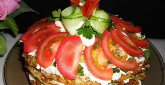 Кабачковый торт