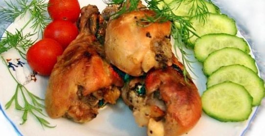 куриные ножки в рукаве в духовке