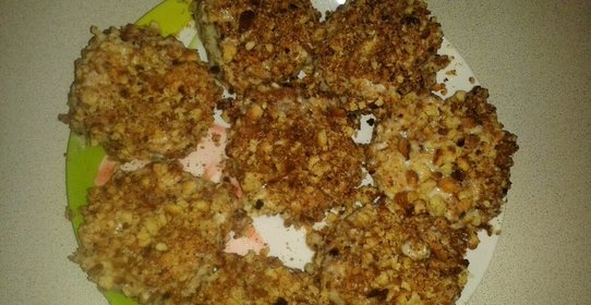 Бисквитные пирожные «Ежики» со сгущенным молоком