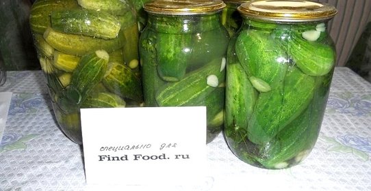 Малосольные огурчики на зиму