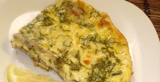 Омлет рыбный