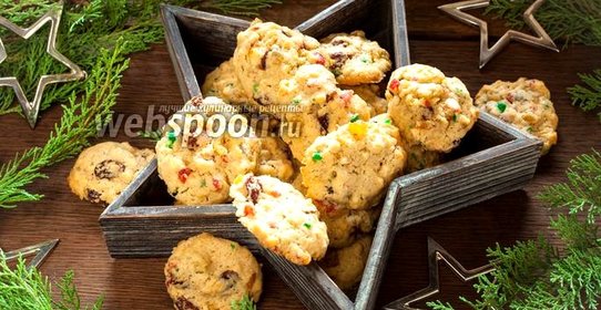 Печенье с цукатами
