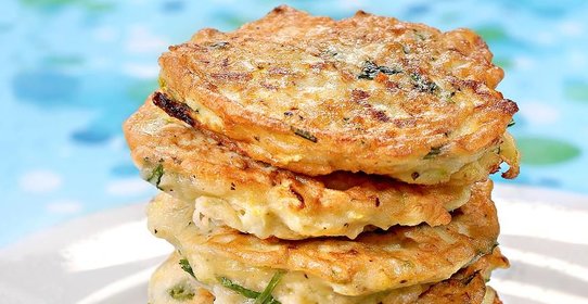 Оладьи из кабачков