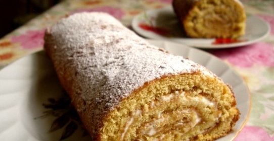 Бисквитное тесто для рулета