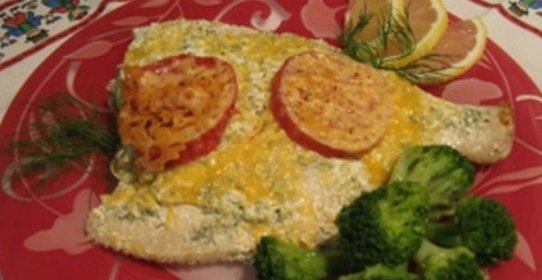 Камбала в духовке