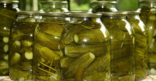 Огурцы по-грузински