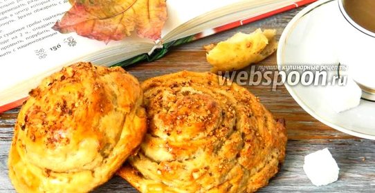 Булочки с кунжутной пастой