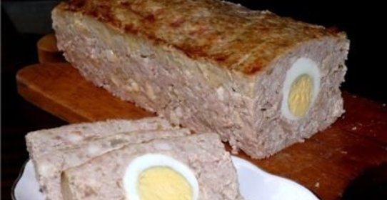 Фарш, запеченный в духовке