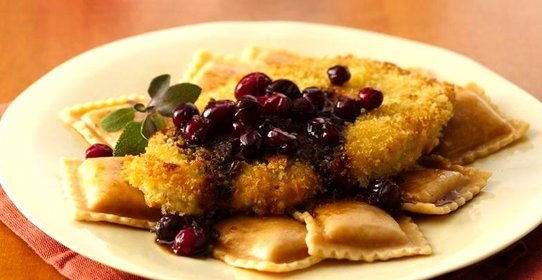 Равиоли с уткой