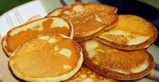 Оладьи на кефире