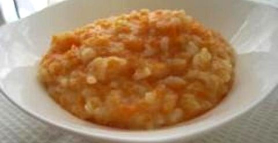 Рисовая каша с тыквой