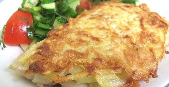 Рыба в картофельной корочке