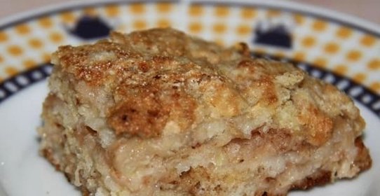 Насыпной яблочный пирог