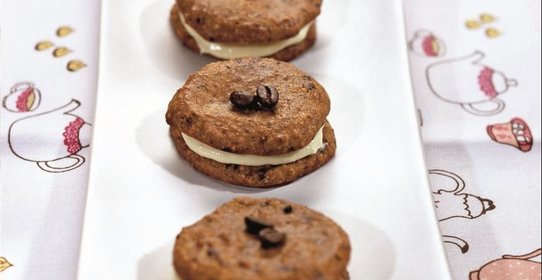 Кофейное печенье с фундуком