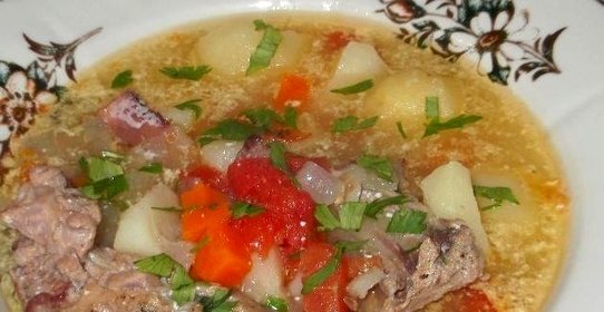 Охотничья похлебка из утки