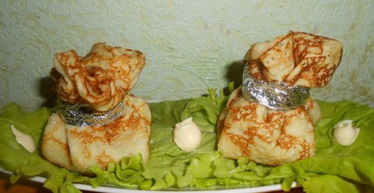 Блинчики Картофельный мешочек