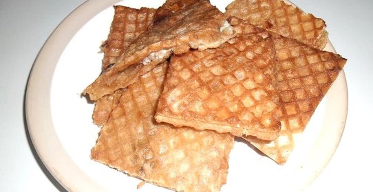 Вафли с мясом