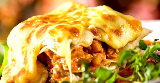 Лазанья из лаваша с фаршем
