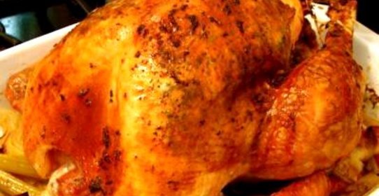 Индейка, запечённая в духовке