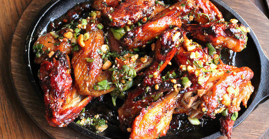 Куриные крылышки по-тайски