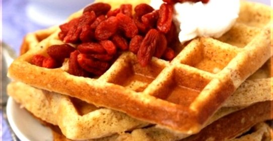 Вафли по Дюкану в вафельнице