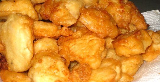 Куриное филе в пивном кляре