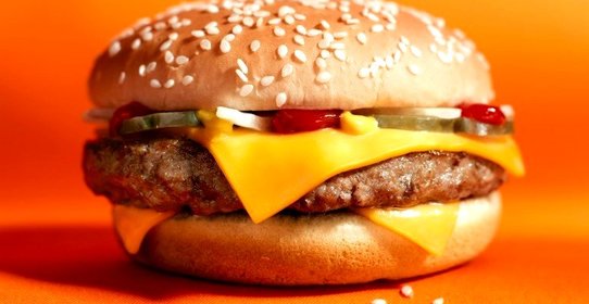 Гамбургер из Макдоналдса