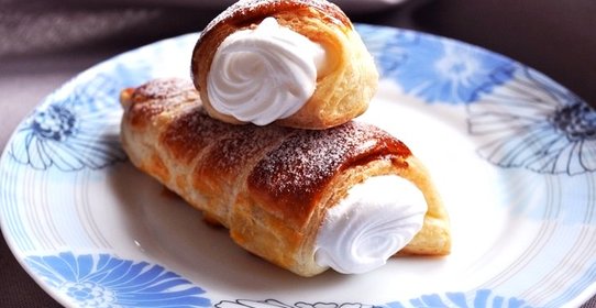 Слоеные трубочки