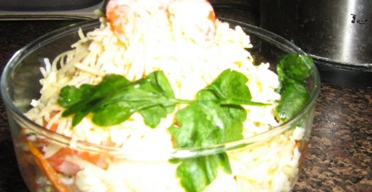 Салат Хозяйка морской горы