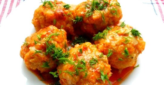 Паровые тефтели в мультиварке