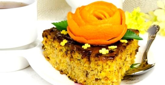 Пасхальный апельсиновый торт