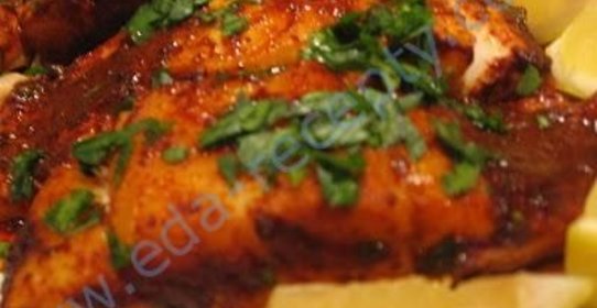 Запеченная рыба в паприко-лимонном соусе