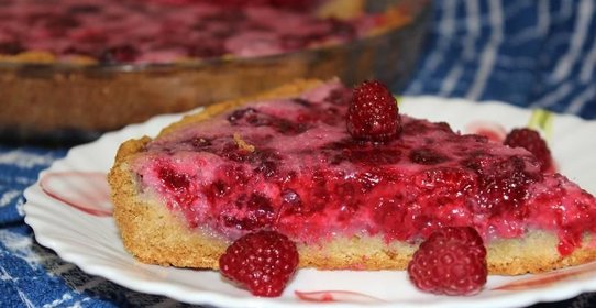 Малиновый пирог