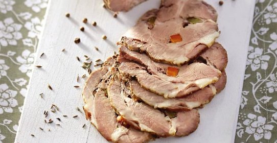 Нашпигованная свиная шейка