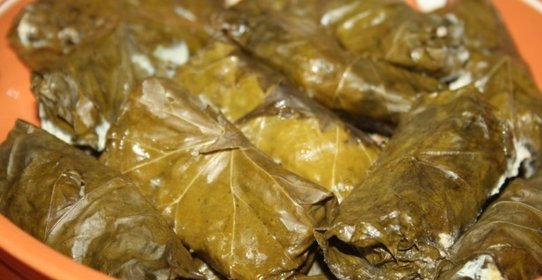 Долма с филе морского окуня