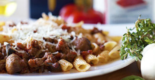 Паста с соусом болоньезе