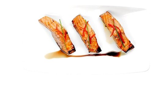 Филе лосося в маринаде с наршарабом