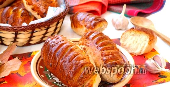 Чесночные хлебцы