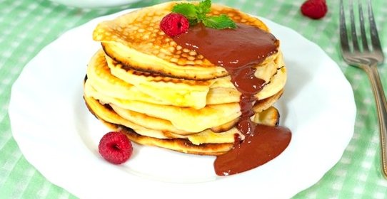 Бисквитные оладьи