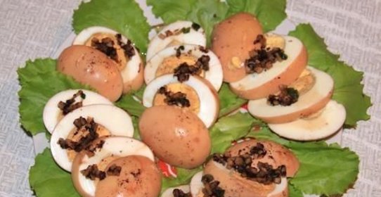 Маринованные яйца