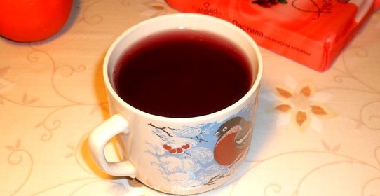 Компот из вишни и клементинов