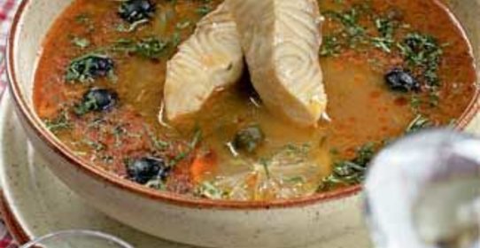 Рыбная солянка