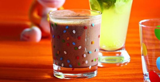 Шоколадный смузи с ореховой пастой
