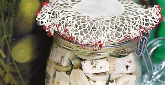 Маринованная брынза