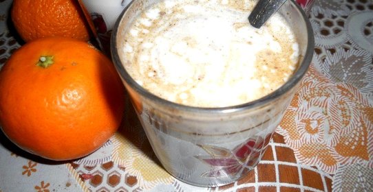 Коктейль кефирный послепраздничный