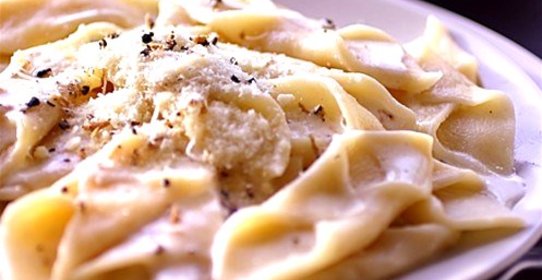 Паста с четырьмя сырами