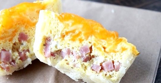 Быстрый пирог с яйцом